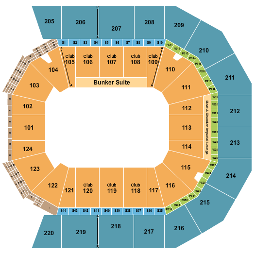 Moody Center ATX PBR Seating Chart